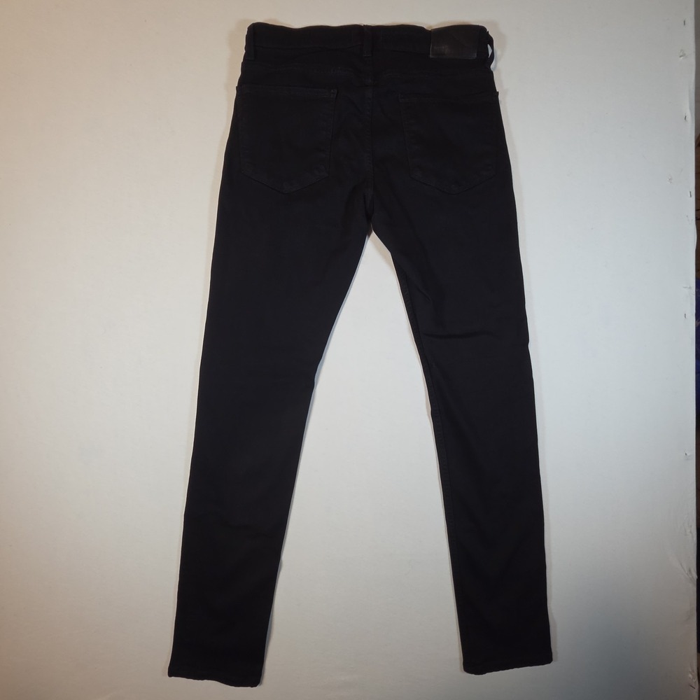 Paige Jeans Croft Skinny Fit Mens Size‎ 32 Made In The USA Black Denim - Picture 4 of 11